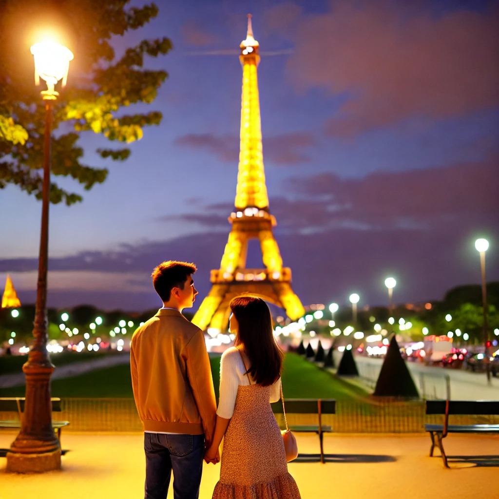 Eiffel Tower Top Floor View
